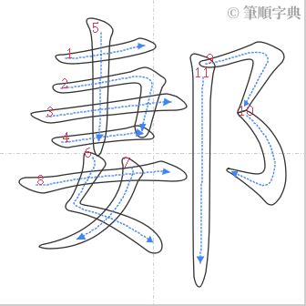 郭幾畫|筆順字典